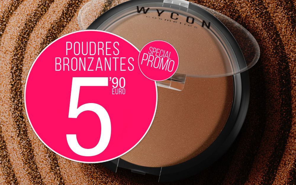 POUDRES BRONZANTES € 5.90